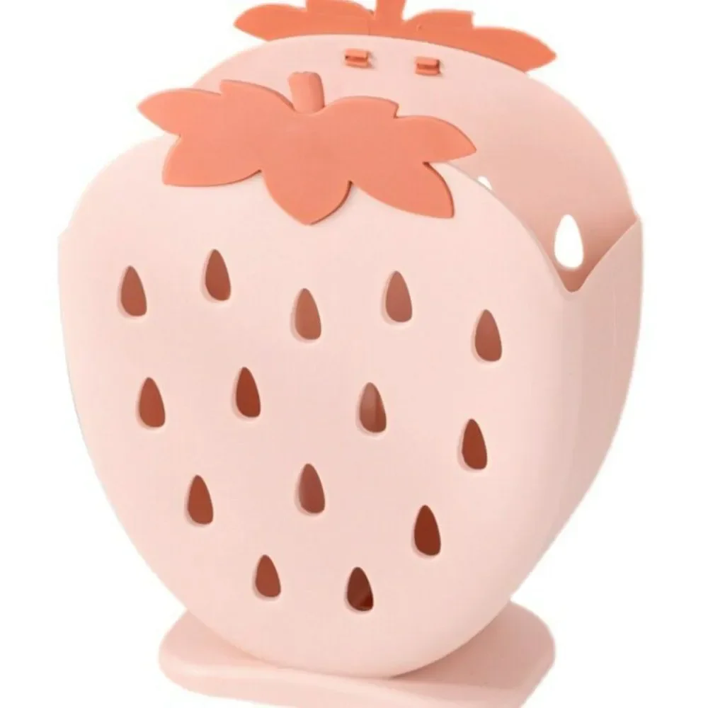 Strawberry Household Organizer | Desktop Pen Holder Makeup Organizer